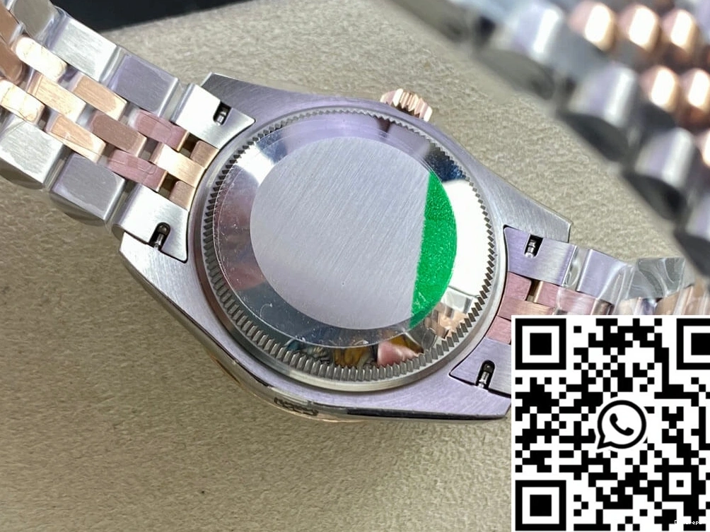 Diamond-set Dial 31MM Rolex Green EW Factory Datejust 0303